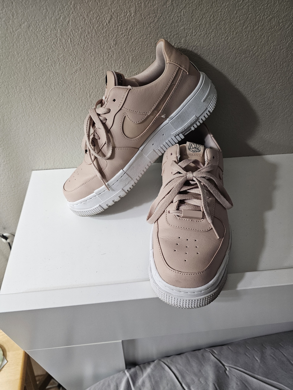 Nike Women's Pale Pink Low-Top Sneakers